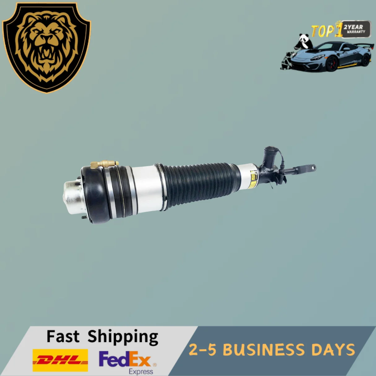 1x передняя левая пневматическая подвеска амортизационная стойка для Audi A6 Quattro S6 C6