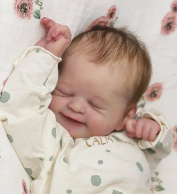 Кукла реборн популярная кукла-Малыш с милым лицом 21 дюйм COA Reborn игрушка для детей