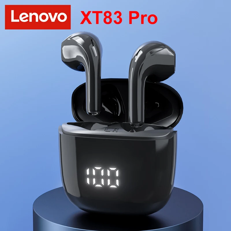 

Беспроводные наушники Lenovo XT83 Pro с поддержкой Bluetooth 5,1 и светодиодным дисплеем