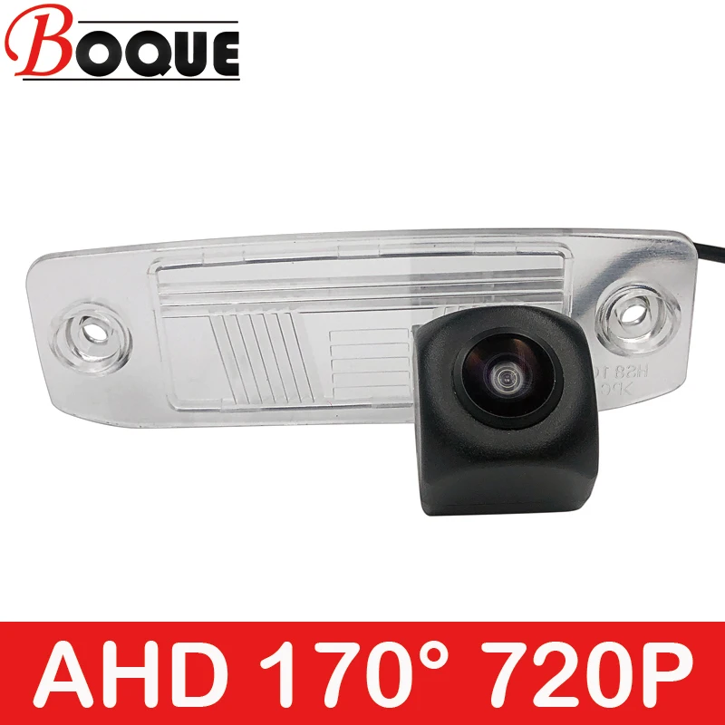 

BOQUE 170 Degree 1280x720P HD AHD Car Vehicle Rear View Reverse Camera for Hyundai Kona Kauai Encino Sonata Tucson Veracruz