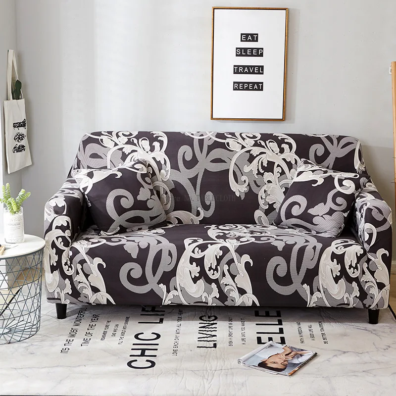 

Printed Pattern Sofa Cover Sofa Cushion and Sofa Cover All Inclusive High-end Atmospheric Printed Sofa Cover