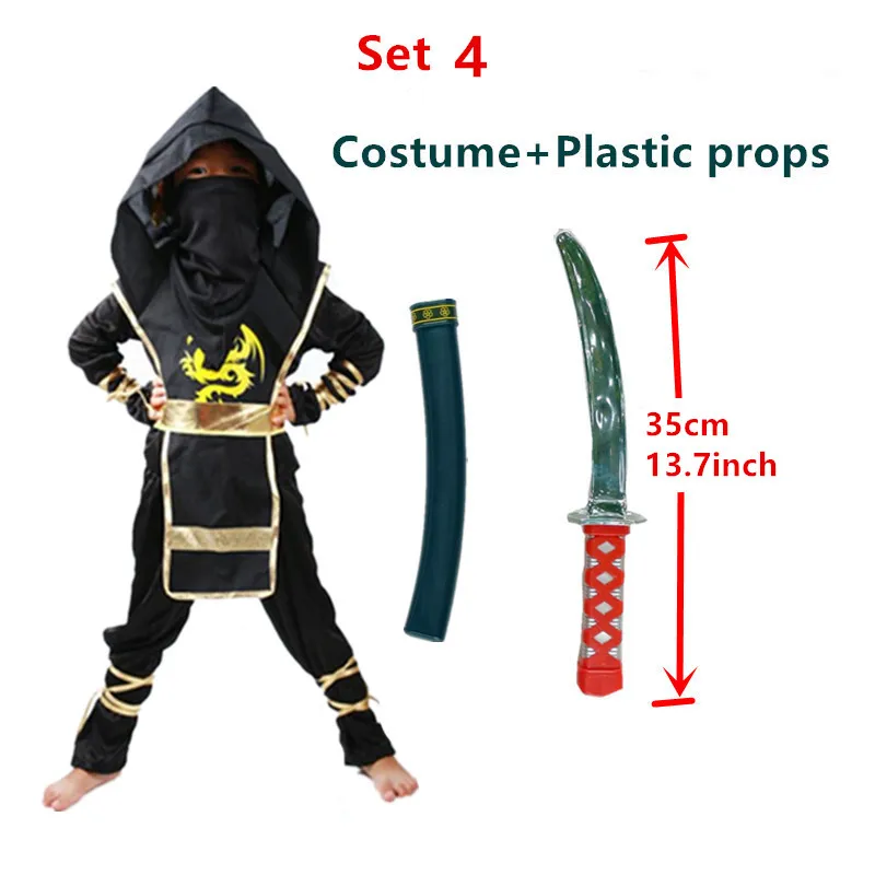 Детская одежда для мальчиков роскошный брикет убийцы воин кинжал Хэллоуин