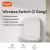 Tuya WiFi/Zigbee Smart Wireless Switch Push Button Controller 2Gang Smart Controller Automation Scenario Smart Home Gadget 1