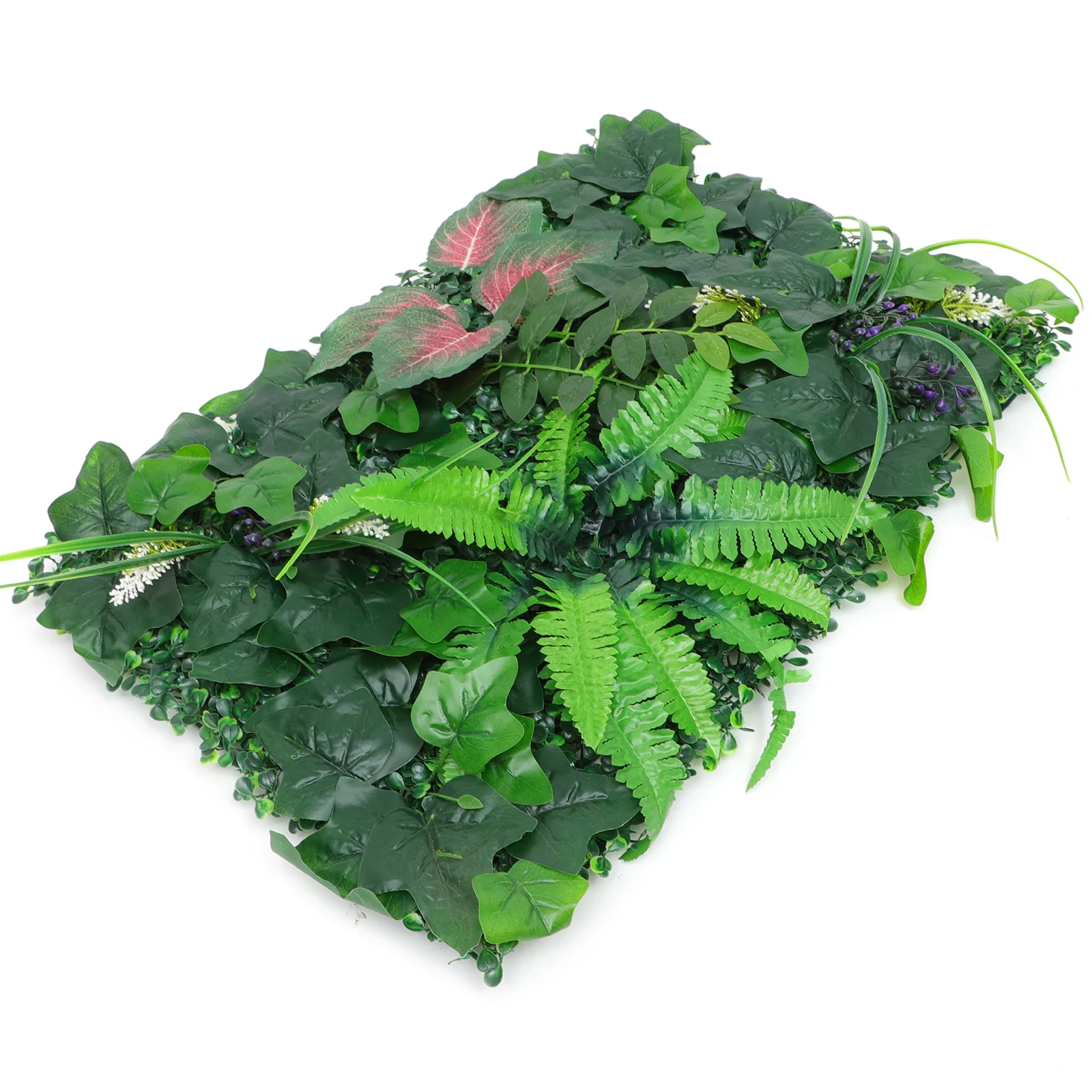 

Green Wall Decoration Lawns Imitated Backdrop Decorations Fake Artificial Fence Leaves
