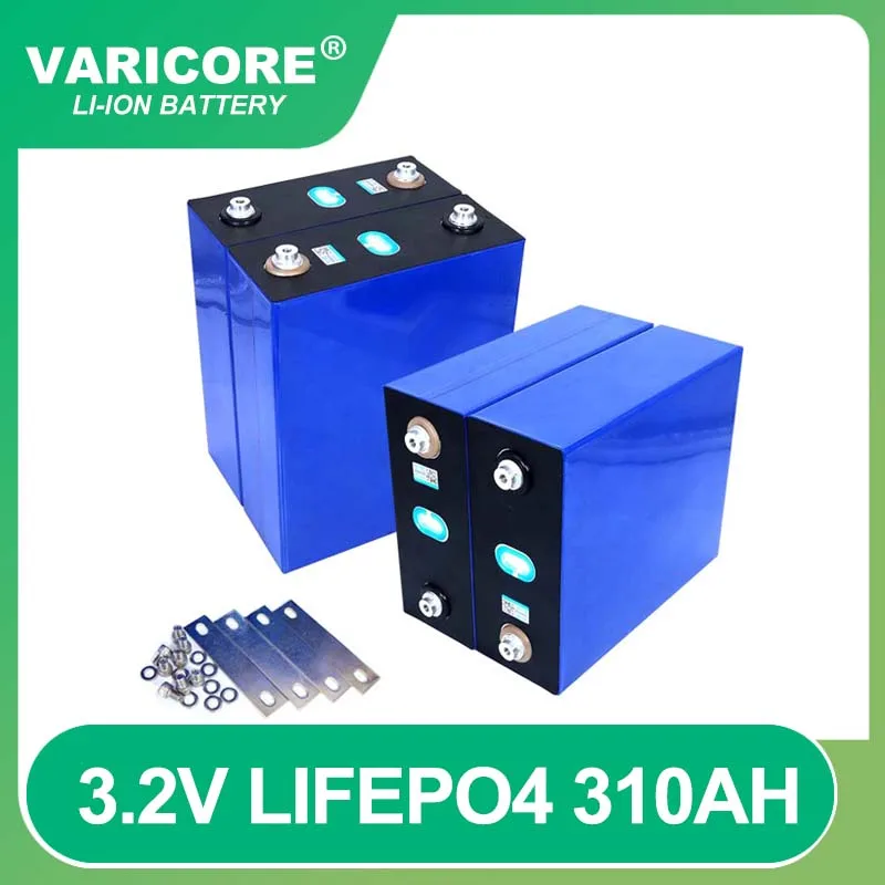 VariCore 4pcs 3.2v 310Ah 280Ah Lifepo4 Battery pack Lithium Iron Phosphate Solar Cell 12v 24v 36v Off-grid Solar Wind Tax Free