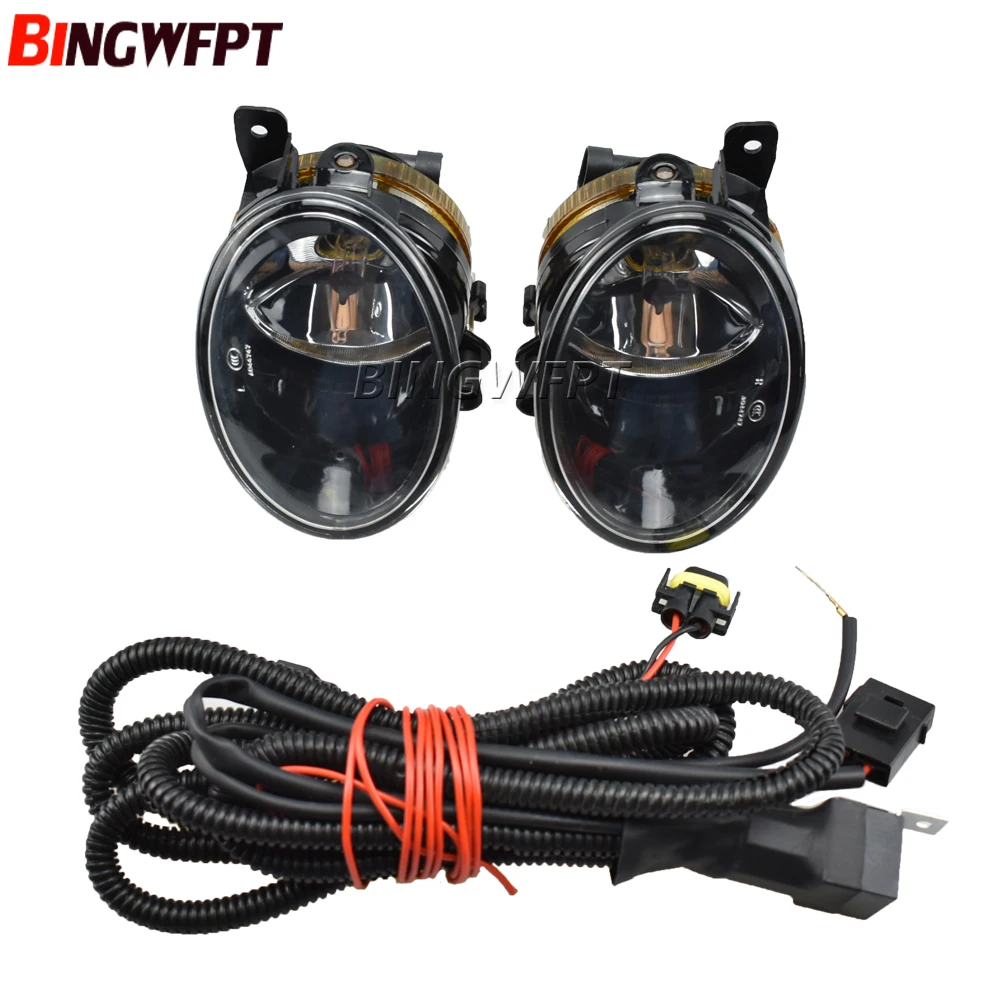 

1 пара переднего бампера автомобиля, галогенная лампа, противотуманная фара для VW Transporter Multivan Caravelle T5 T6 2010 2011 2012 2013 2014 2015