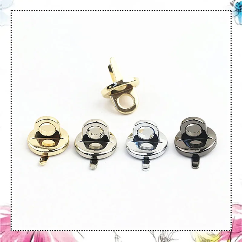 

5Pcs Bags Metal Buckles O Ring Feet Bridge Connector Hanger Bags Clip Claps Hardware Decoration DIY Sewing Accessories