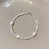 hong kong style retro niche pearl bracelet female design sense beaded bracelet fashion personality hand ornaments