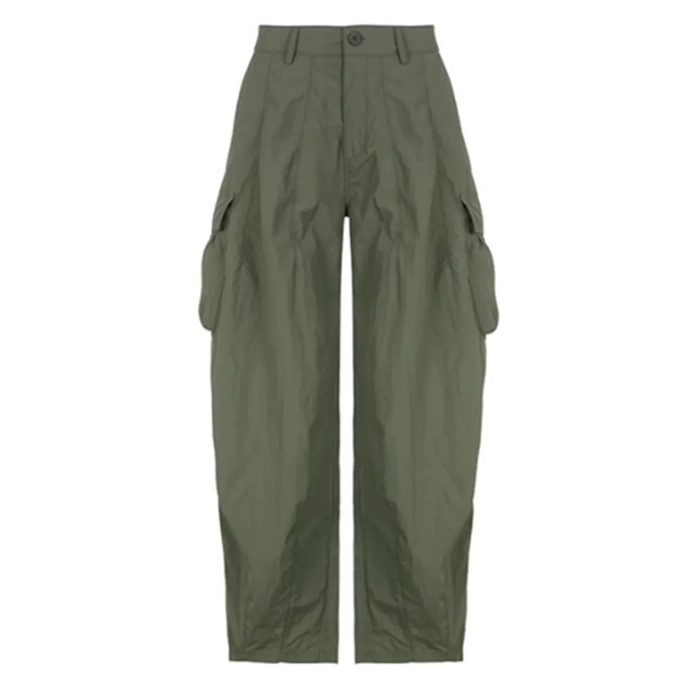

Casual Baggy Wide Leg Cargo Pants Womens Low Waist Streetwear Sweatpants Hip Hop Loose Hippie Joggers Trousers Y2K Clothes