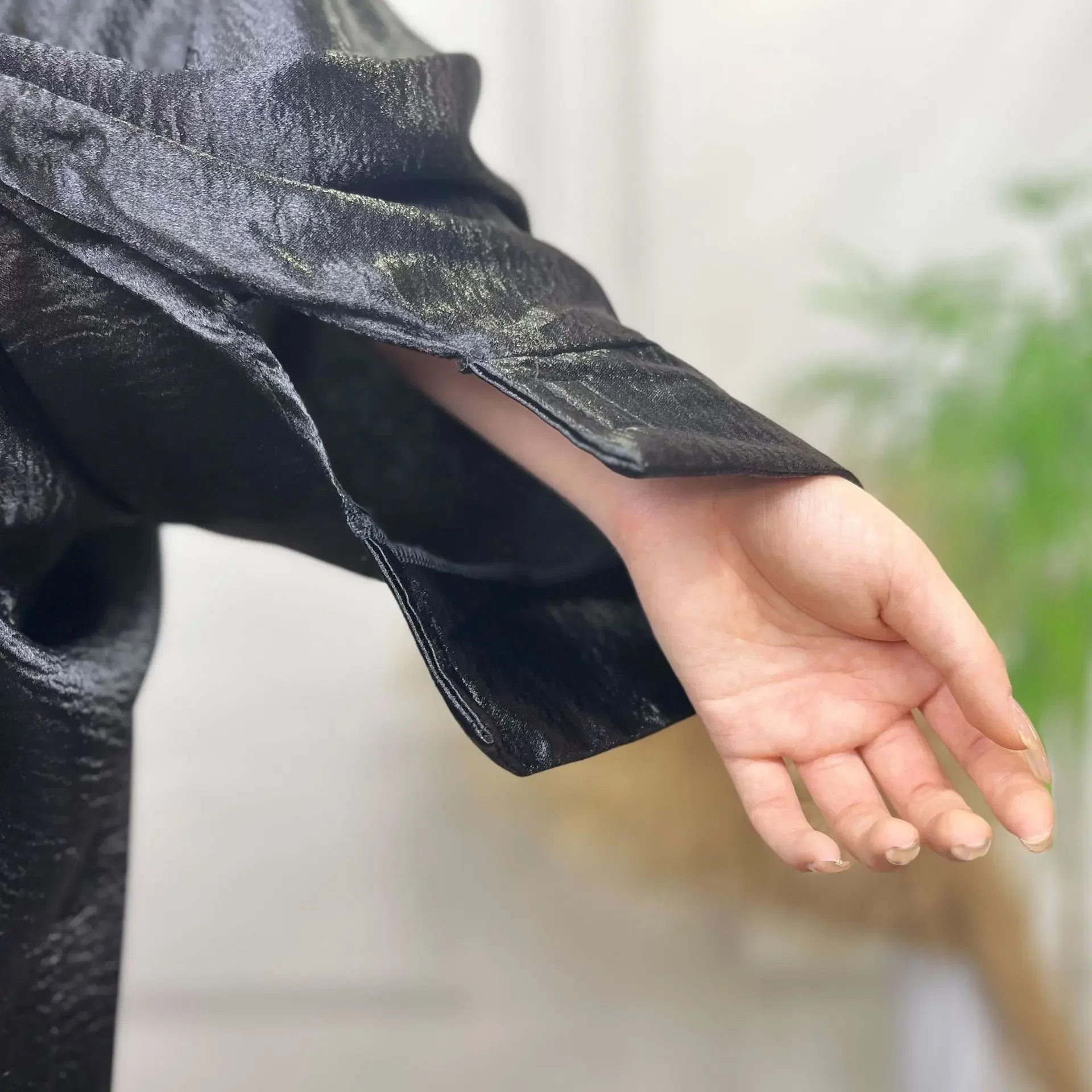 Скромное повседневное женское платье Абая с рукавом летучая мышь молитвенный