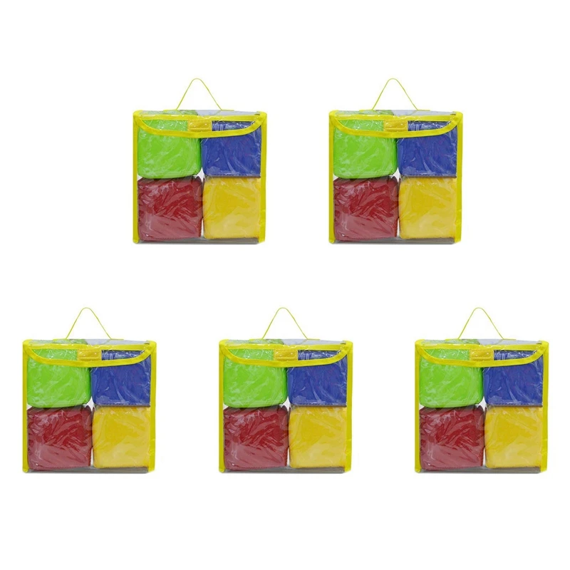 

DIY Educational Playing Dice, Pocket Squares,Photo Pocket Foam Stacking Blocks,Pocket Cubes For Teaching - Set Of 20