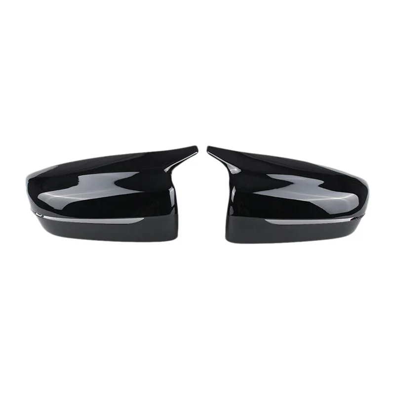 

1 Pair For BMW 3 Series 5 Series G20 G30 17-21 Rear View Side Mirror Cover Case Trim ABS Style Car Rearview Mirror Cover Durable