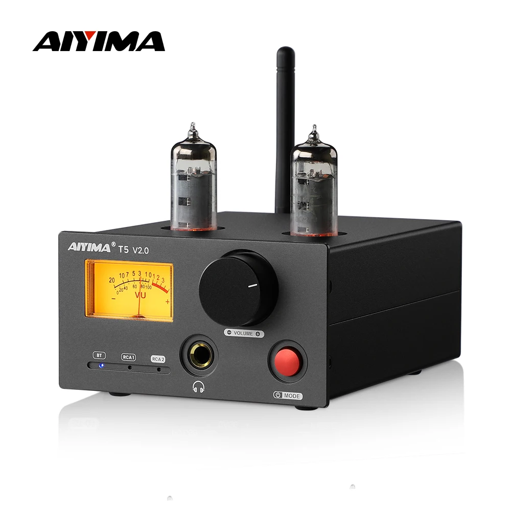 AIYIMA T5 V2.0 Bluetooth усилитель для наушников