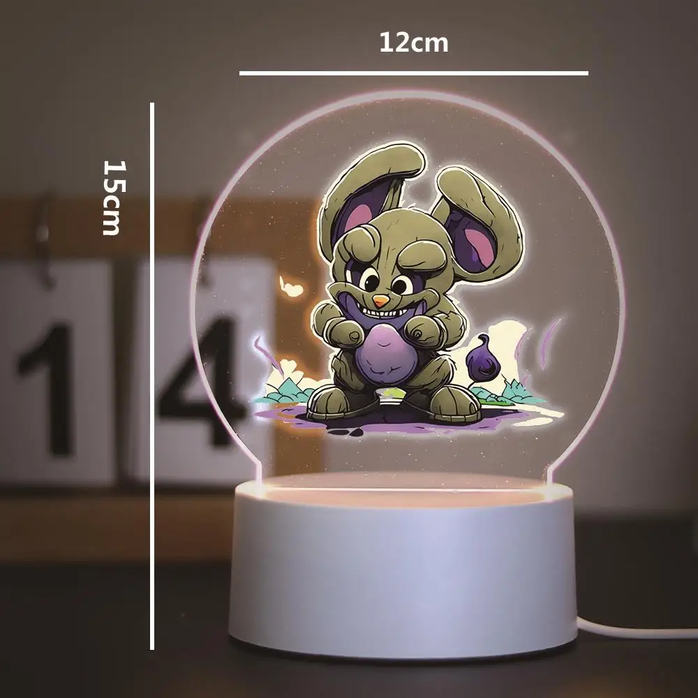 Пасхальная детская 3d иллюзия акриловая лампа декор детской комнаты детский