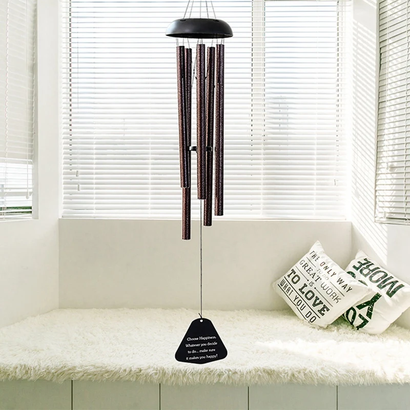 

Музыкальные ветряные колокольчики в алюминиевой трубке, музыкальные ветряные колокольчики, украшение для комнаты, украшение для детской к...