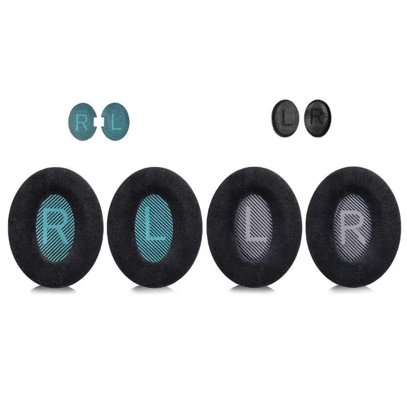 

Soft Ear pads Durable Replacement Ear Cushions for QC35 QC25 QC15 Headphones Earmuff Earcups Replacements Easy-to-Wear