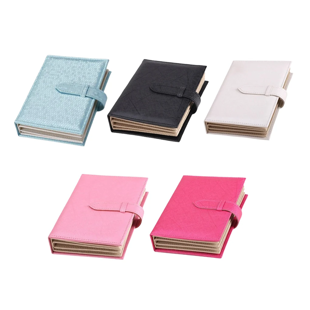 

Большая Изысканная книжка для хранения сережек, органайзер для ювелирных изделий, складной разные страницы для сережек, бытовой магазин, ро...