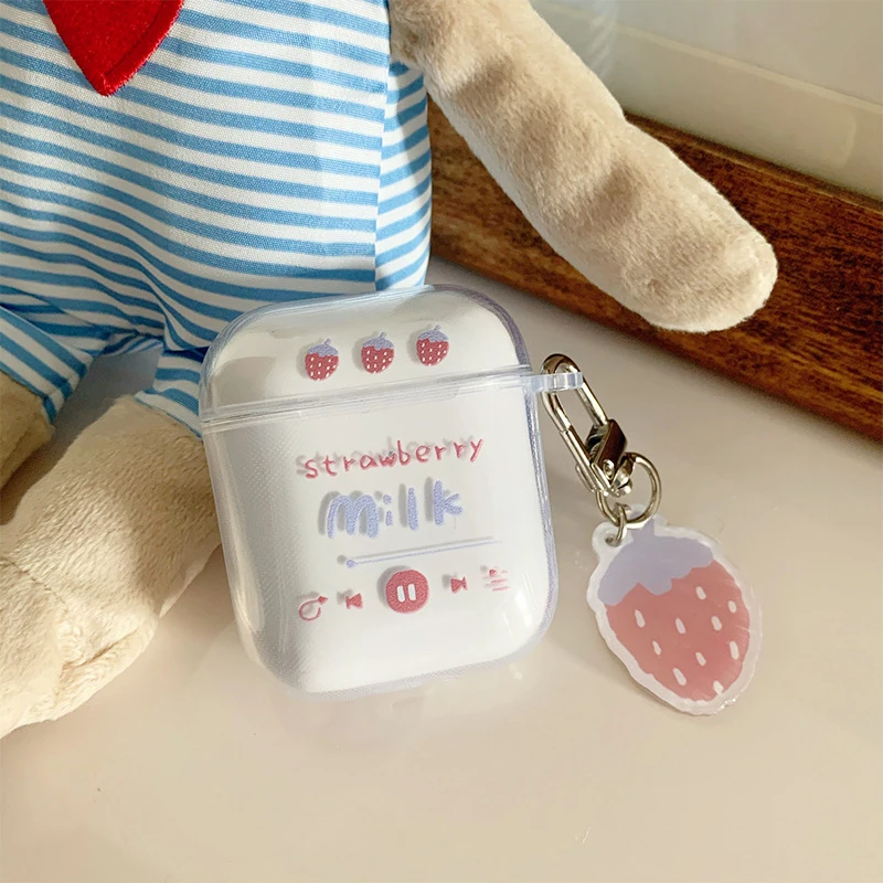 

Чехол для наушников чехол из ТПУ для Apple Airpods 1/2, прозрачный мягкий чехол для наушников с защитой от царапин, чехол для Airpods1/2