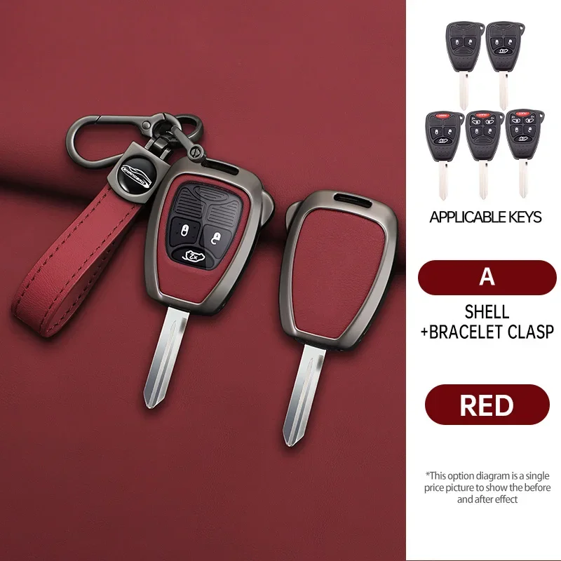 

Чехол-брелок для ключей для Jeep Chrysler 300C Avenger Sebring Chrysler 200 Aspen Dodge Charger Commander Grand Cherokee Liberty