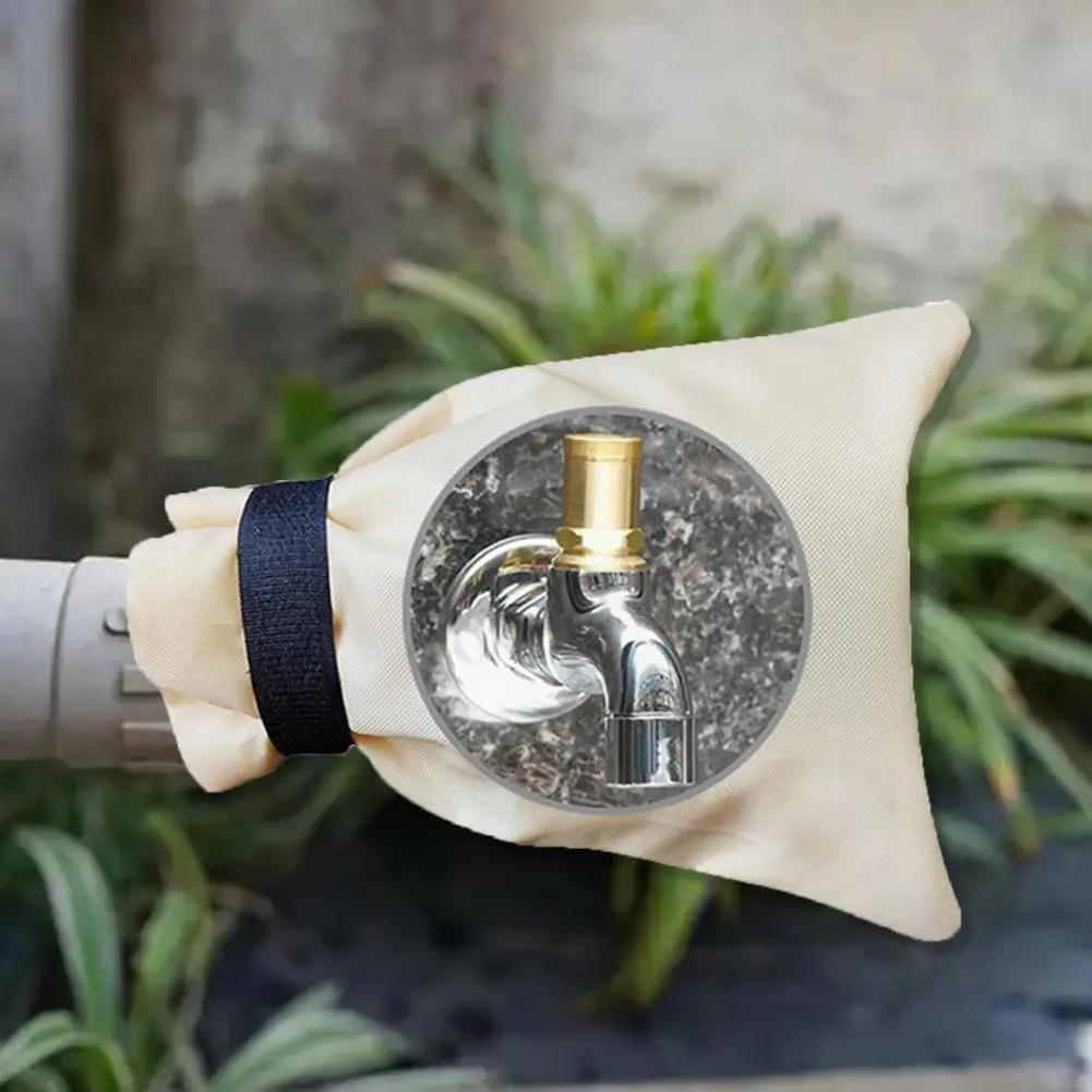 

Чехол из ткани Оксфорд для наружного смесителя с защитой от мороза