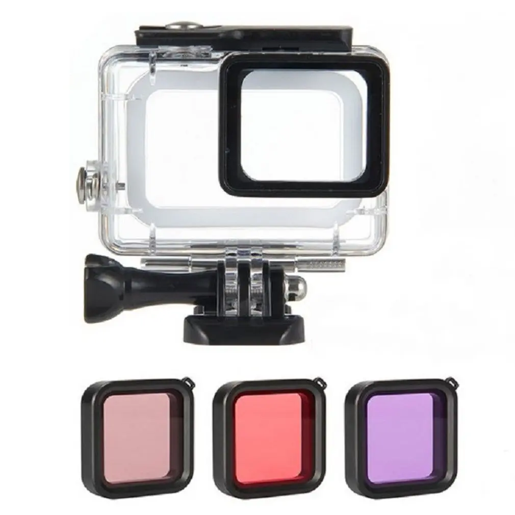 

Чехол для Камеры 45 м для подводного вождения Водонепроницаемый Черный Защитный чехол для дайвинга аксессуары для экшн-камеры для Hero 5 6 7