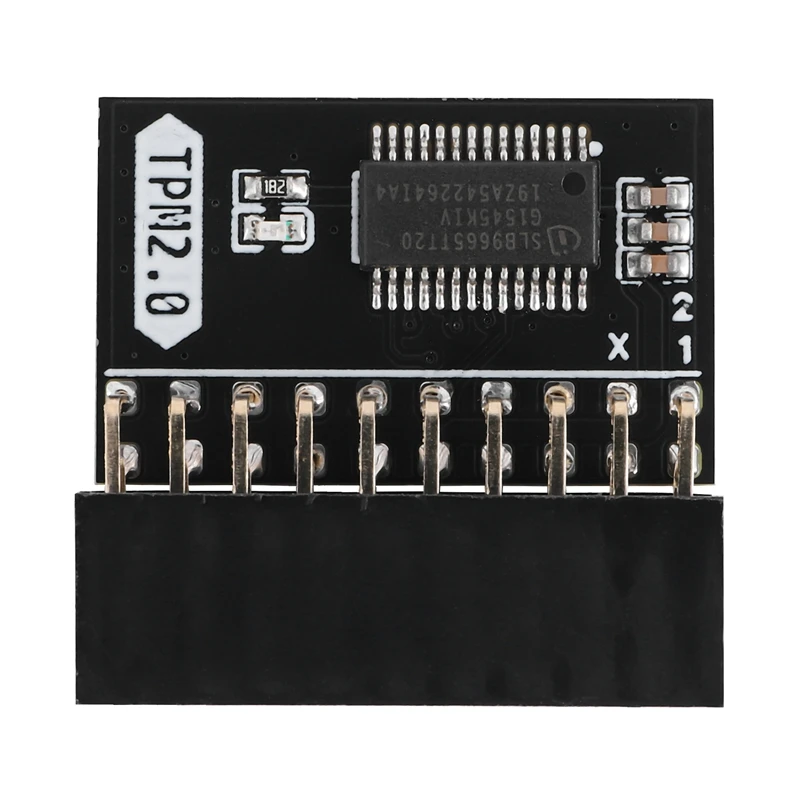 20-контактный защитный модуль LPC для ASUS TPM-L R2.0/Gigabyte GC-TPM2.0 совместимый платформы Trust