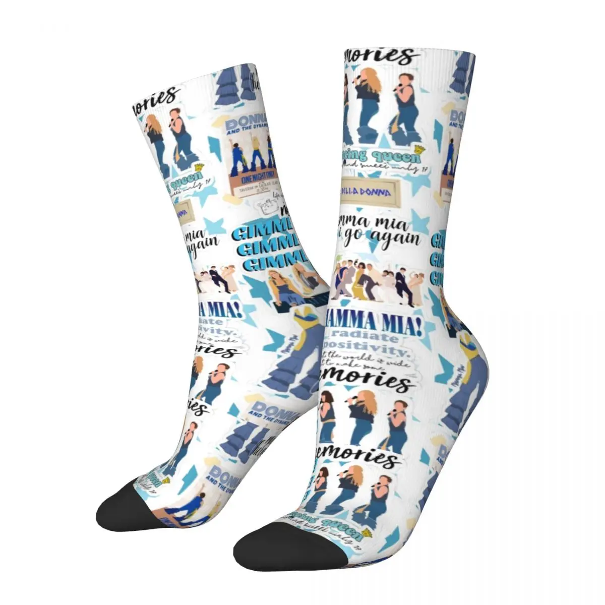 Носки Mm Mamma Mia модные чулки осенние противоскользящие мужские носки теплые мягкие