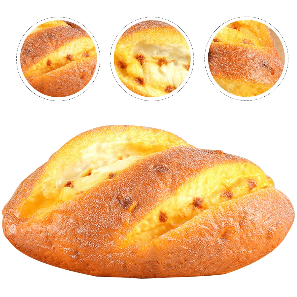 

House Accessories Home Food Cake Model Decoration Fake Prop Dessert Artificial Pu Simulation Bread