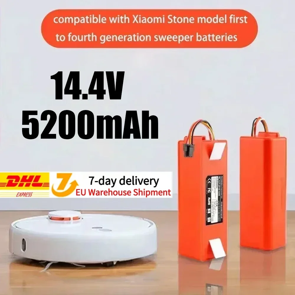 Аккумулятор для робота-пылесоса Xiaomi Roborock S65 S55 S60 S51 S50 S5 1ST MAX S6