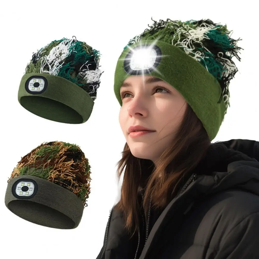 

Winter Beanie Hat Unisex Beanie Hat Versatile Unisex Led Beanie Hat Dimmable Rechargeable Winter Warmth Combined