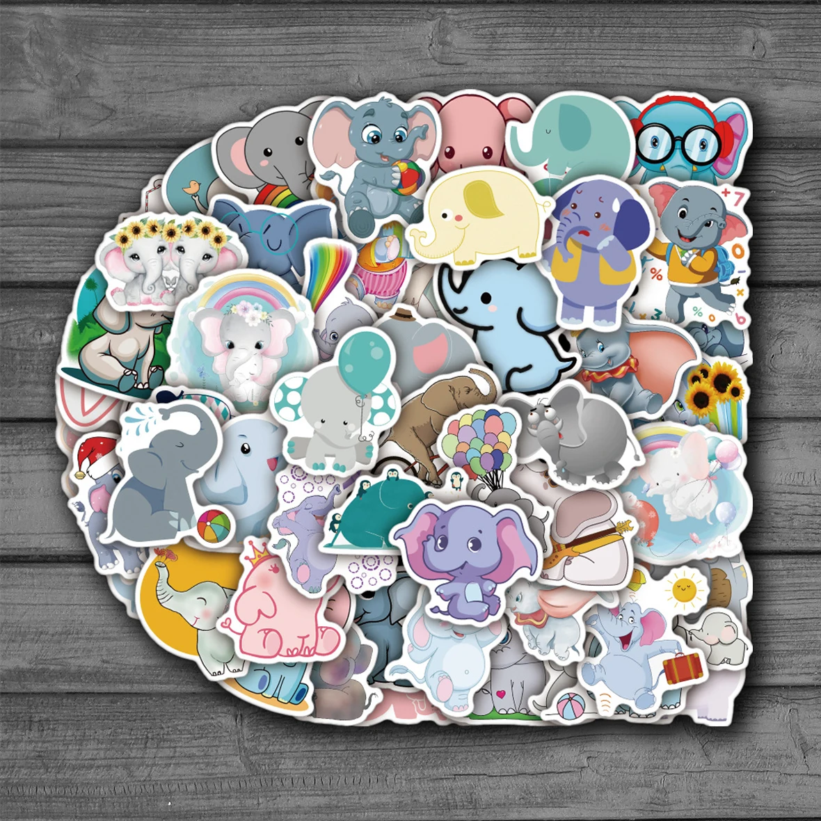 

50 шт., наклейки для телефона, холодильника, ноутбука, чемодана, скейтборда