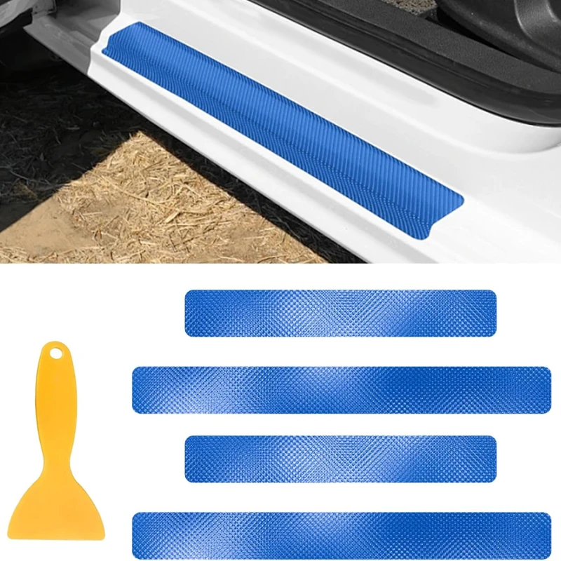 Защитная накладка на порог автомобиля наклейка для Golf 4 5 6 7 Tiguan Passat b5 B6 B7 CC MK5 MK6 Polo