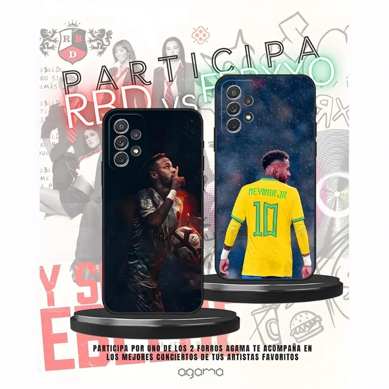 Чехол для телефона Samsung Galaxy S30 S23 S20 S22 S10 S21 S7 S9 S8 Pro Plus Ultra Fe N-Neymar Da S-Silvas, чехол-накладка