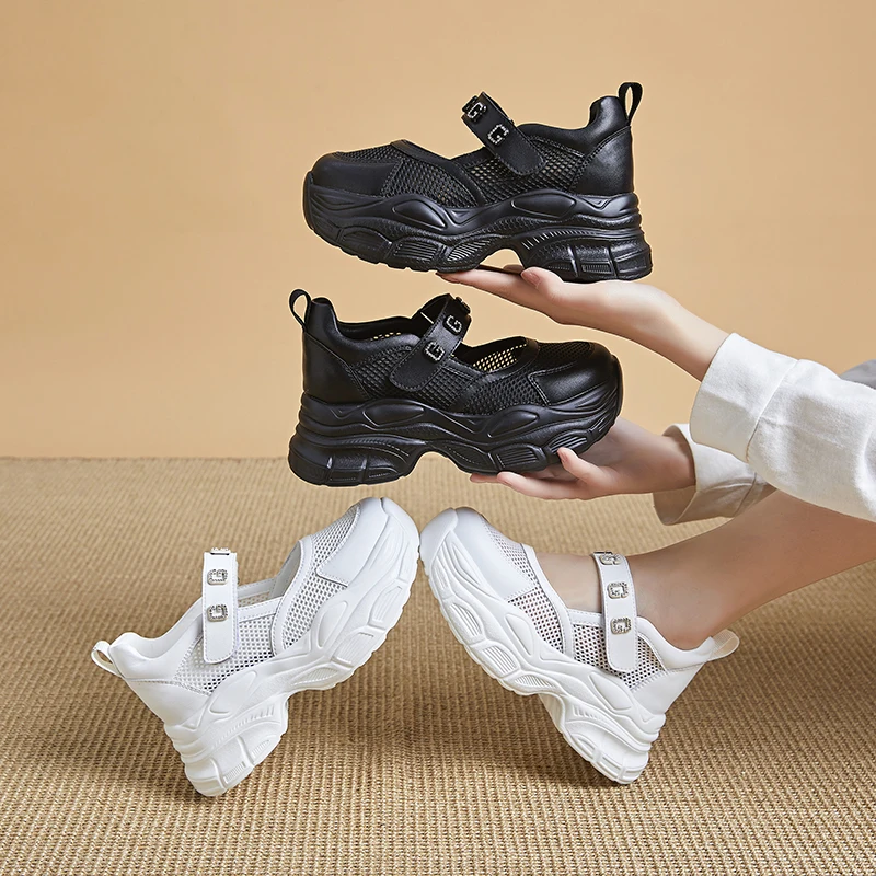 Platform Sandals Wedges Pumps Elegant Woman Sneakers Luxury Designer Sandals Ladies 2023 High Heels Casual Summer Shoes Girls