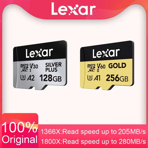 Lexar Micro SD карта памяти 1366X  для DJI drones Nintendo Switch