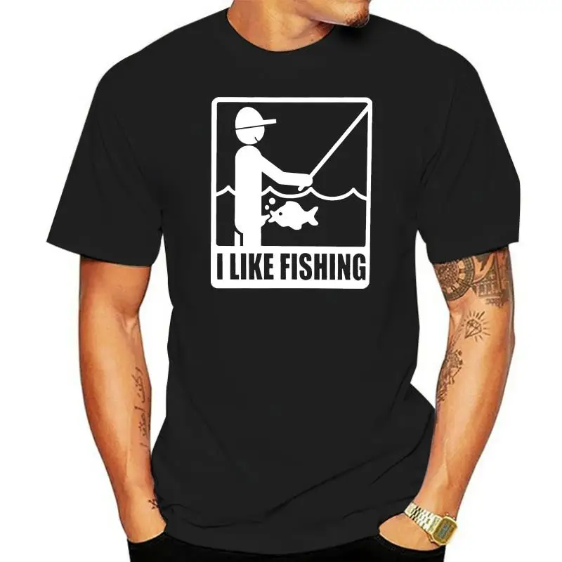 

I Love Fishing! Angler Fisherman Carp Coarse Fly T-Shirt