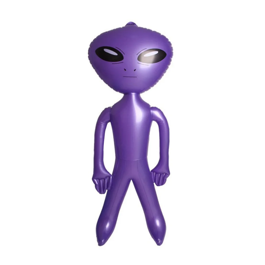 

Toys Martian Prop Big Eye UFO Aliens Birthday Party Favor Bar Haunted House Decor 90cm Purple
