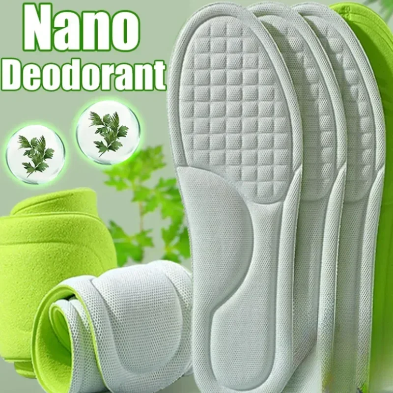 

Memory Foam Insoles for Women Men Breathable Deodorant Sports Insoles Orthopedic Insoles Shoe Pads Soft Running Cushion Inserts