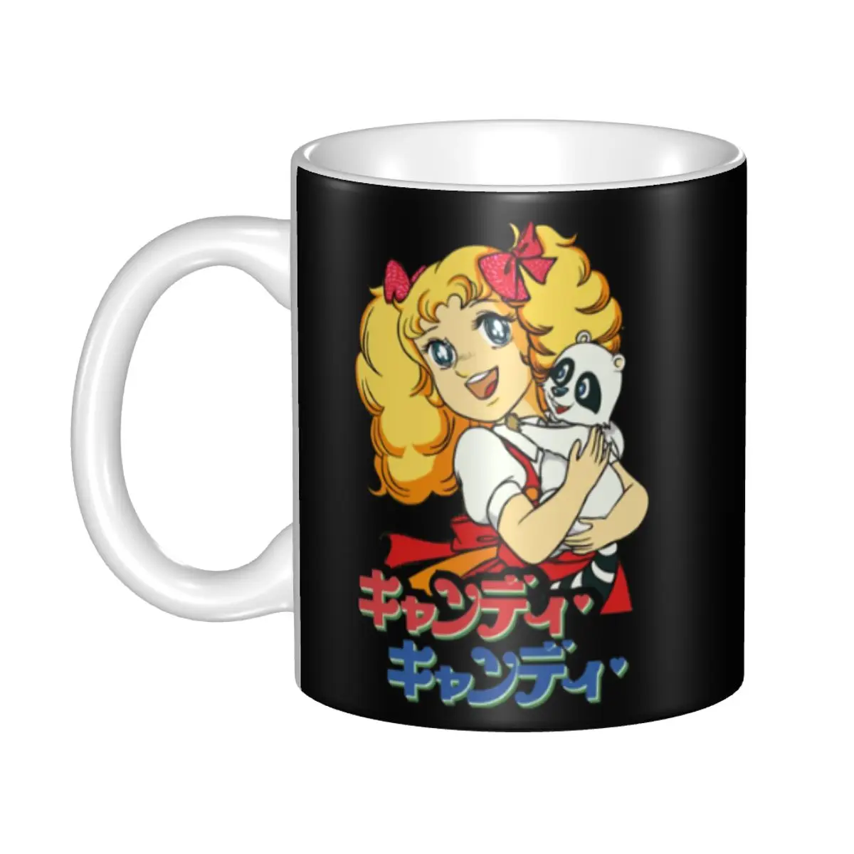 

DIY Candy Candy Ceramic Mug Customized Japanese Manga Works Coffee Cups Creative Gift Men Women Outdoor Work Camping Cup