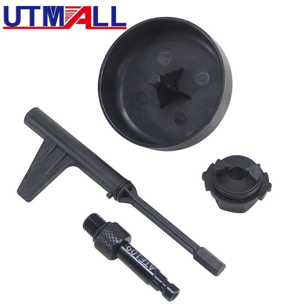 

4 шт., набор инструментов для заполнения трансмиссионным маслом для Mercedes Benz 9G Tronic, набор для слива трансмиссионного масла для Benz 725,0, коробки передач