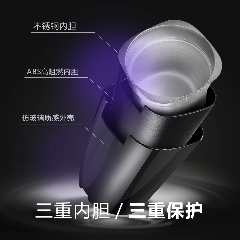 Пепельница автомобильная со светодиодными лампами и логотипом оригинальная