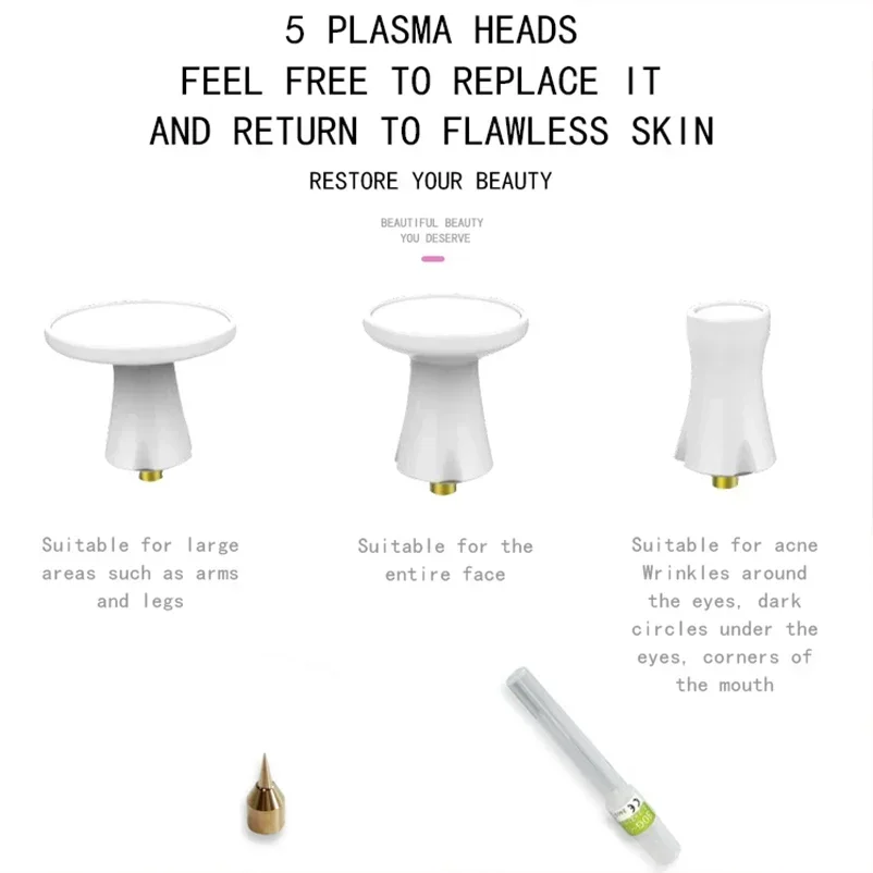Плазменная ручка Fibroblast для лифтинга век 2 в 1 озоновая плазменная бородавок