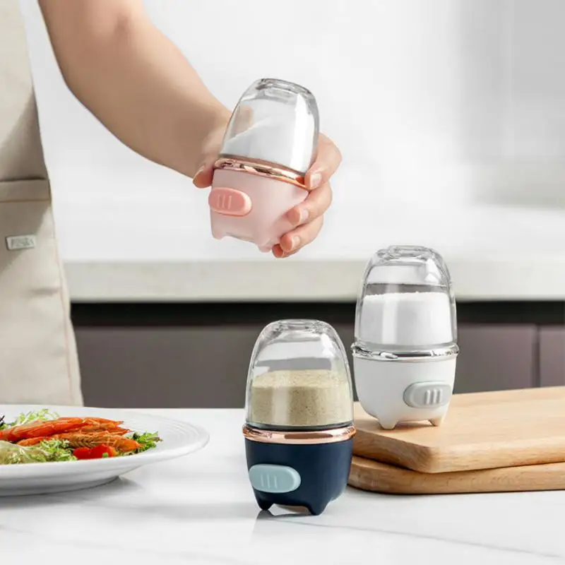 

2023 New Salt Shaker Household Kitchen Salt Shaker Moisture-proof Sealed Seasoning Jar Salt Sugar Monosodium Seasoning Bottle