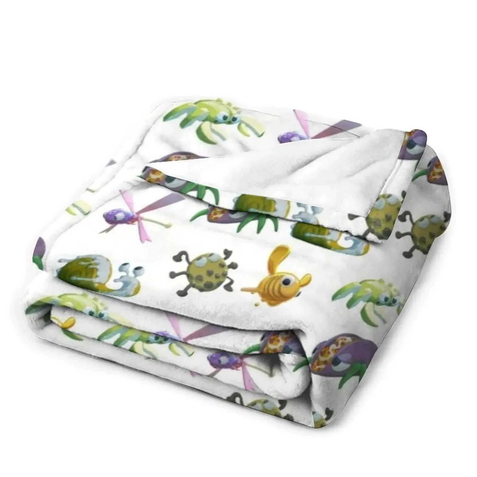 Bugsnax Набор наклеек декоративное одеяло для диванов покрывала кровати роскошная