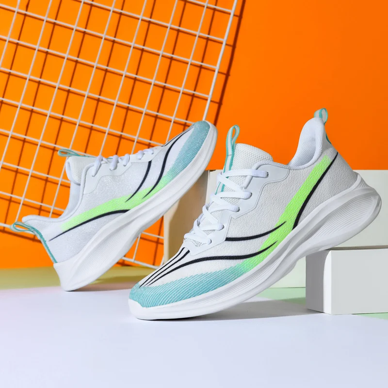 Кроссовки мужские спортивные Вулканизированная подошва эластичные