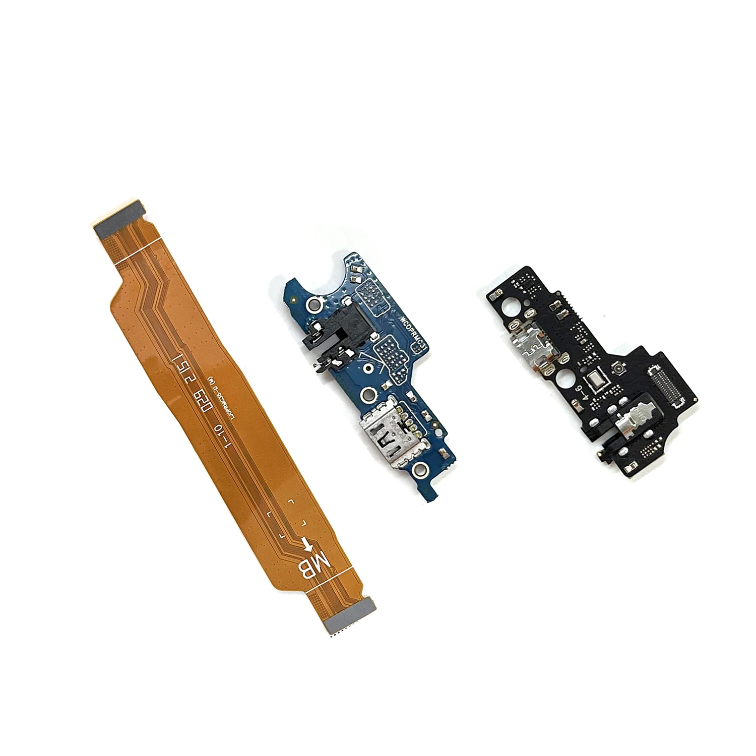 Фото Зарядный гибкий кабель USB (порт зарядки) для Oppo Realme C2, C11, C12, C17, C20, C21Y, C25, C30, C33, C31, C35, C51, C53, C55, C61, C63, C65, C67, C75 №1