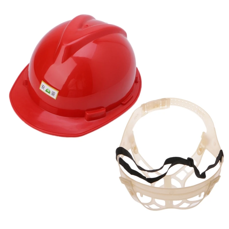 

2021 New Safety Helmet Warehouse Worker Hard Hat Breathable Plastic Insulation Material