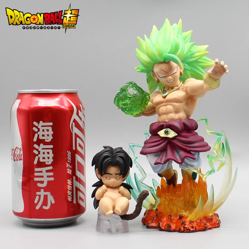 

Anime Dragon Ball Z Broly Action Figure DBZ 7/16cm Super Saiyan PVC Statue Action Figurine Collection Model Doll Toy Kids Gift