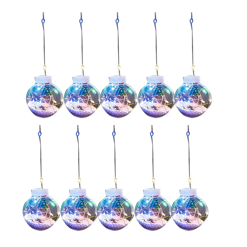 

Светодиодное Рождественское украшение, праздничный светильник с шариком желаний, гирлянда-занавеска, гирсветильник да для домашнего декор...