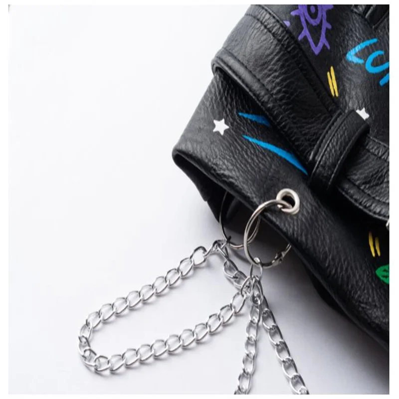 Fashion leather jackets women's personality plus size summer motorcycle yarn woven mid-sleeve slim short coats black fashion